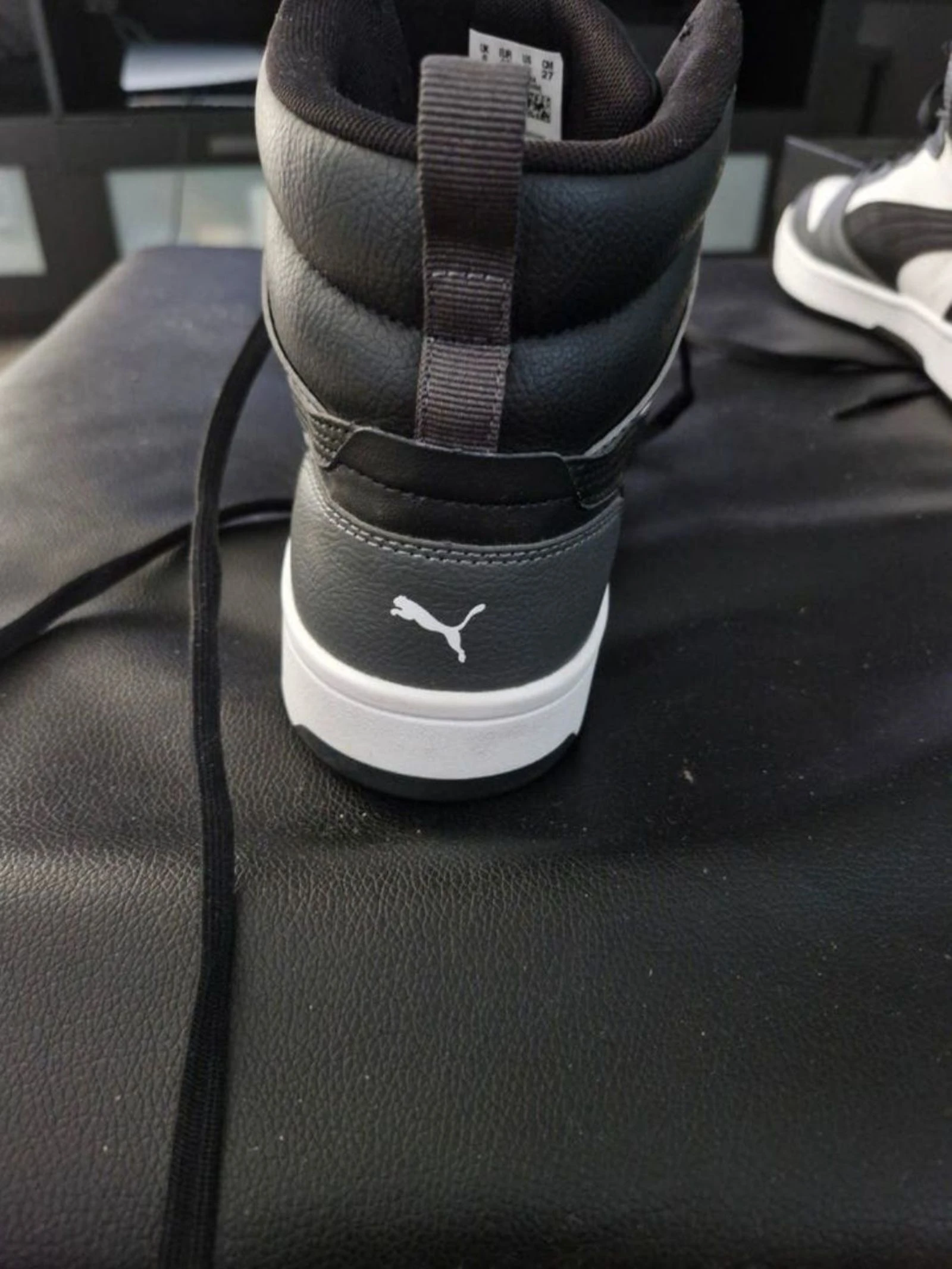 Puma Rebound Joy Sneakers - Black, White, Grey – photo 3
